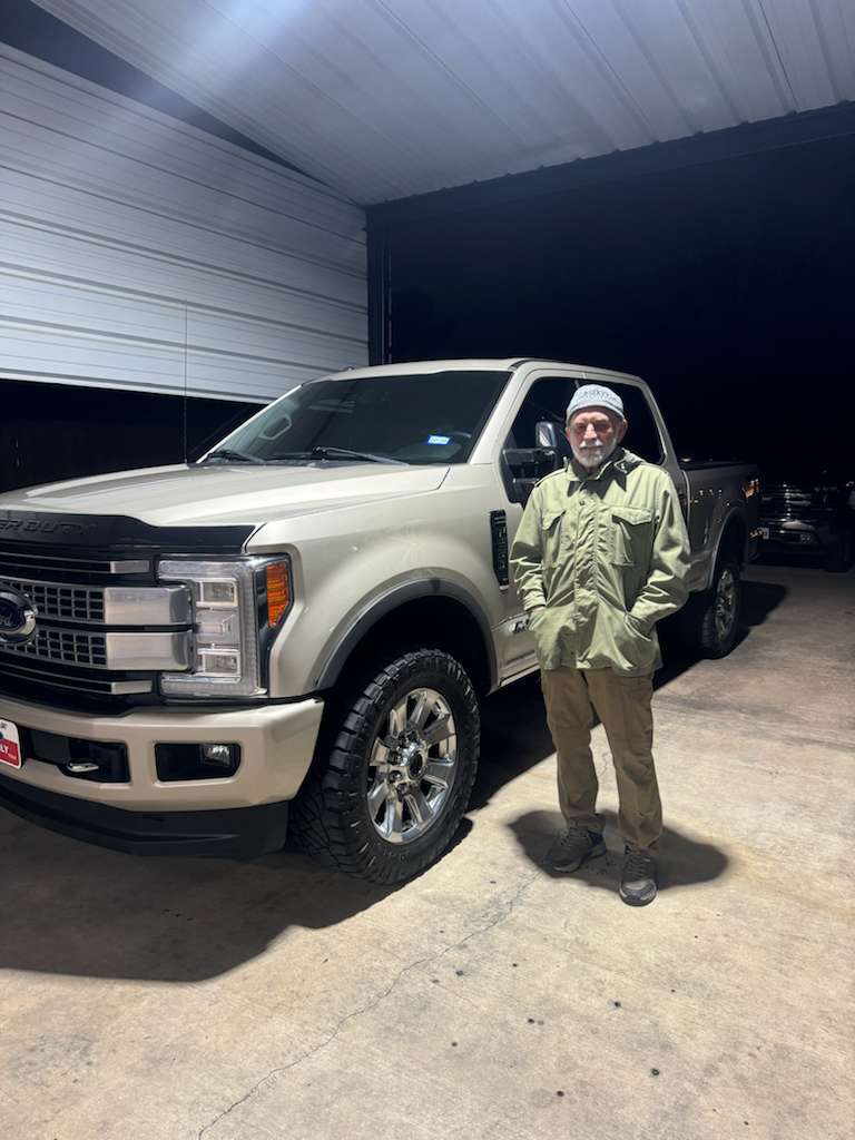 Customer with new vehicle